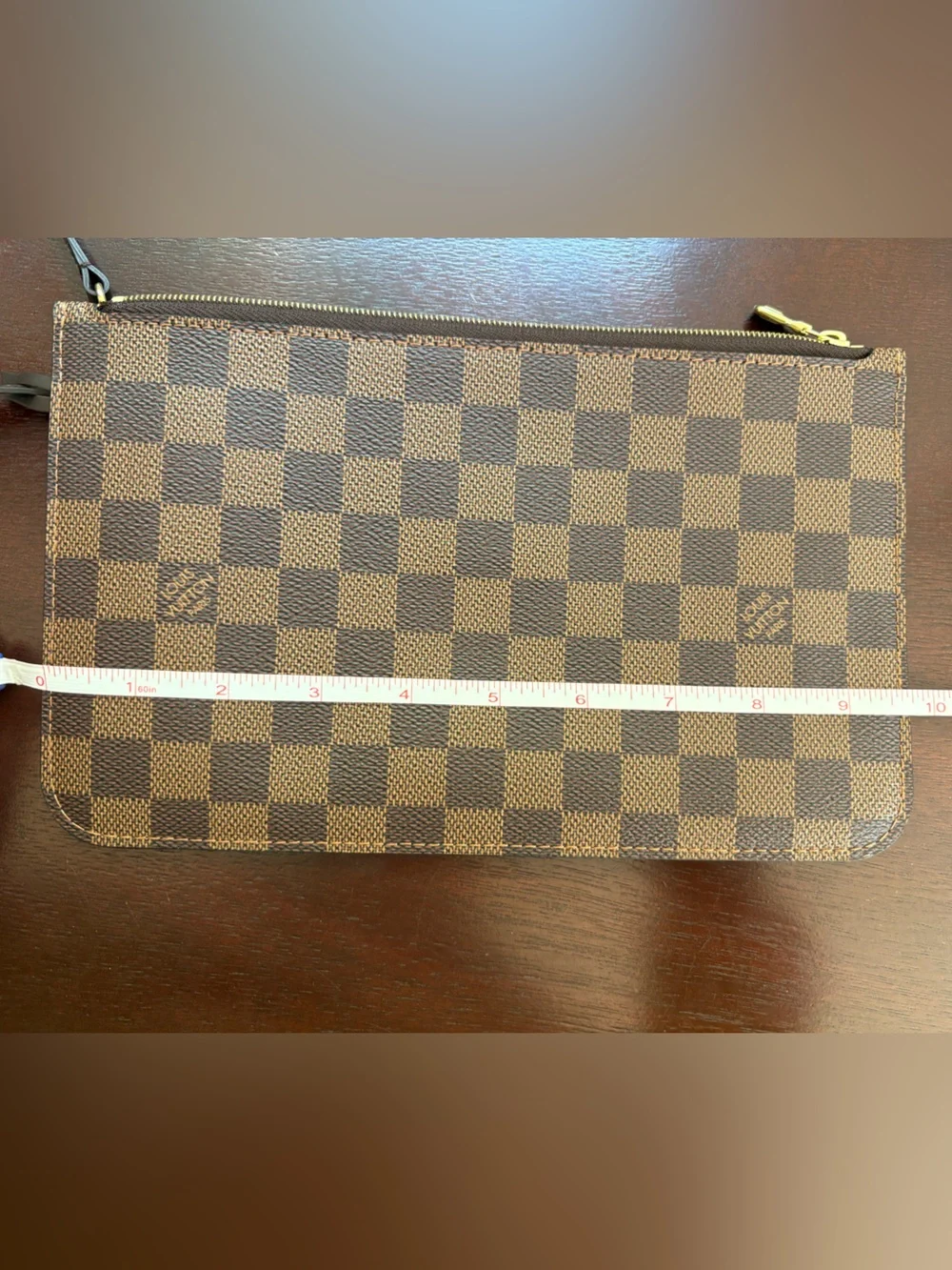 Never used Louis Vuitton Neverfull pouch